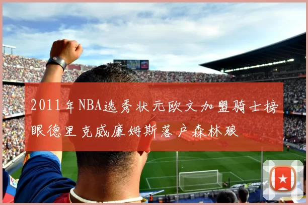 2011年NBA选秀状元欧文加盟骑士榜眼德里克威廉姆斯落户森林狼