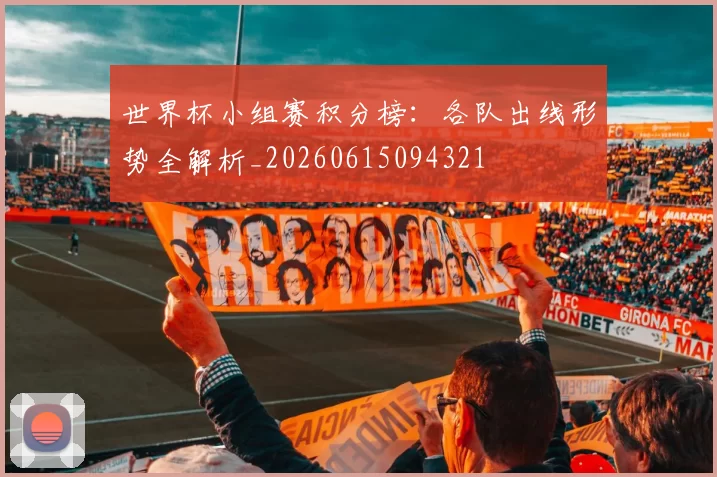 世界杯小组赛积分榜:各队出线形势全解析_20260615094321